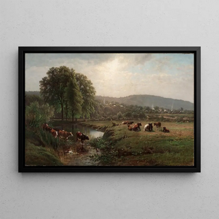 James McDougal Hart - Morning in New England.webp
