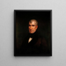 William Henry Harrison - James Reid Lambdin — oprawiony obraz na ścianie