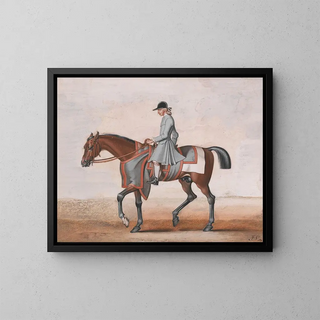 James Seymour - Lord Godolphins White Foot a Very Famous Horse That Was Never Beat.webp