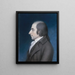 Albert Gallatin - James Sharples — oprawiony obraz na ścianie