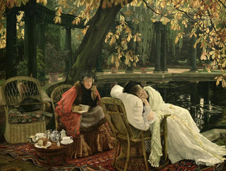 Un convalescent - James Tissot — widok dzieła