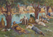 Nad brzegiem Babilońskich wód - James Tissot — widok dzieła