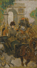 Zawodów na Alei Bois w Paryżu - James Tissot — widok dzieła