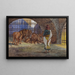 Daniela w jamie lwa - James Tissot — oprawiony obraz na ścianie