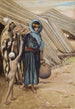 Agar opuszcza Abrahama - James Tissot — widok dzieła