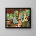 W konserwatorium - James Tissot — oprawiony obraz na ścianie