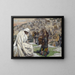 Jezus płakał - James Tissot — oprawiony obraz na ścianie