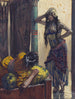 Jézabel doradza Achab - James Tissot — widok dzieła