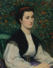 Portret damy - James Tissot — widok dzieła