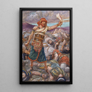 James Tissot - Samson Slays a Thousand Men.webp