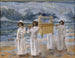 L'Arche passe le Jourdain - James Tissot — widok dzieła
