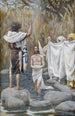 Le Baptême de Jésus - James Tissot — widok dzieła