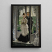 La Proposition - James Tissot — oprawiony obraz na ścianie