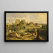 Zamku Kenilworth, Warwickshire - James Ward — oprawiony obraz na ścianie