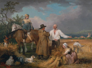 Les Moissonneurs - James Ward — widok dzieła