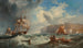 Przechodzący z boją portu Whitby - James Wilson Carmichael — widok dzieła