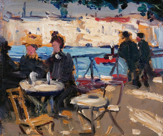 James Wilson Morrice - A Caf Scene.webp