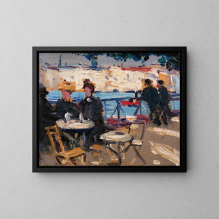 James Wilson Morrice - A Caf Scene.webp
