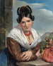 Dziewczyna w spoczynku - Jan Adam Kruseman — widok dzieła