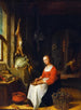 Scena kuchni - Jan Adriaensz van Staveren — widok dzieła