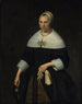 Portret damy - Jan Albertsz Rotius — widok dzieła