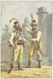 dwóch orientalnych żołnierzy z turbanami - Jan Anthonie Langendijk — widok dzieła