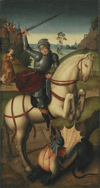 Jan Baegert - St Catherine St George and the Dragon.webp