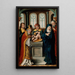 La Circoncision du Christ - Jan Baegert — oprawiony obraz na ścianie