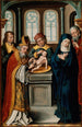 La Circoncision du Christ - Jan Baegert — widok dzieła