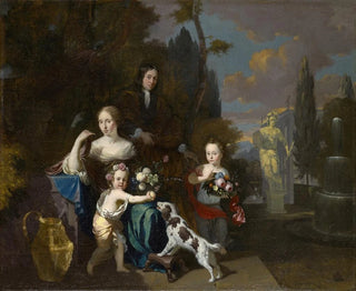 Jan Baptist Weenix - Portrait of a Family.webp