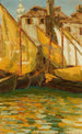 Voiles au soleil Chioggia - Jan Bohuszewicz — widok dzieła