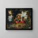 Alegoria czterech żywiołów - Jan Brueghel Młodszy — oprawiony obraz na ścianie