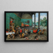Alegoria tulipomanii - Jan Brueghel młodszy — oprawiony obraz na ścianie