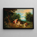 Apollon pocieszający Cyparissa - Jan Brueghel młodszy — oprawiony obraz na ścianie