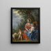 Święta Rodzina z Janem - Jan Brueghel Młodszy — oprawiony obraz na ścianie