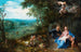 Wypoczynek podczas ucieczki do Egiptu - Jan Brueghel młodszy — widok dzieła