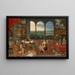 Pięć zmysłów L' słuch - Jan Brueghel młodszy — oprawiony obraz na ścianie