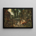 Les Cinq Sens: l'odorat - Jan Brueghel le Jeune — oprawiony obraz na ścianie