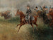 Le prince Jozef Poniatowski prowadzący armię w pobliżu Lipska - Jan Chełmiński — widok dzieła