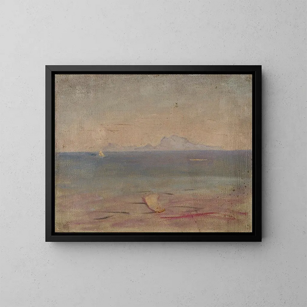Capri - Jan Cybis — oprawiony obraz na ścianie