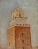 Kairouan Minaret moszey Barbier - Jan Cybis — widok dzieła