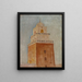 Kairouan Minaret moszey Barbier - Jan Cybis — oprawiony obraz na ścianie
