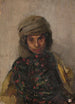 Portret żydówki z podróży na Krym - Jan Cybis — widok dzieła