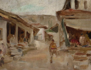 Jan Cigliski - Street  Bakhchisaray From the journey to Crimea.webp