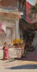Fragment de rue du voyage à Constantinople - Jan Cybis — widok dzieła