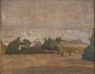 Tunis - Jan Cybis — widok dzieła