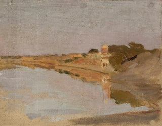 Jan Cigliski - Water landscape From the journey to India.webp