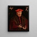 Portret Érard de la Marck - Jan Cornelisz Vermeyen — oprawiony obraz na ścianie