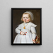 Portret dwulatki - Jan Cornelisz van Loenen — oprawiony obraz na ścianie
