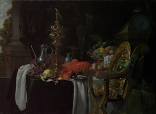 Jan Davidsz de Heem - Still Life A Banqueting Scene.webp